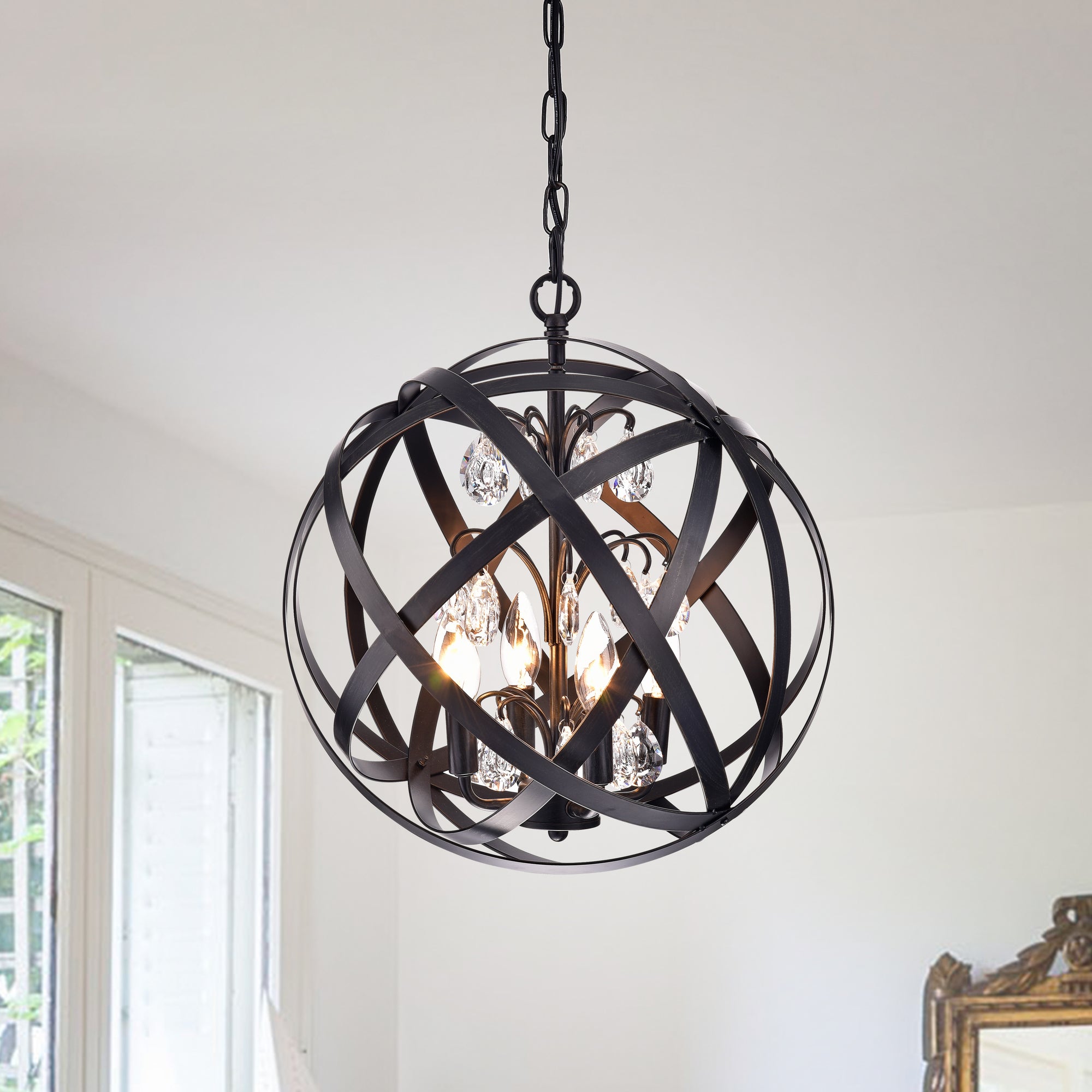 Caliste 4-Light Globe Pendant