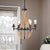 Akrita 6-Light Beaded Empire Chandelier