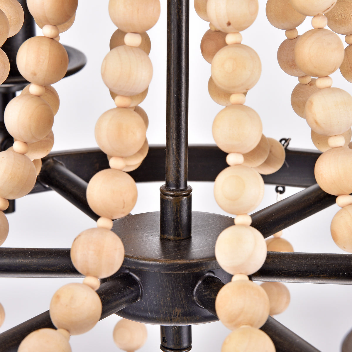 Akrita 6-Light Beaded Empire Chandelier