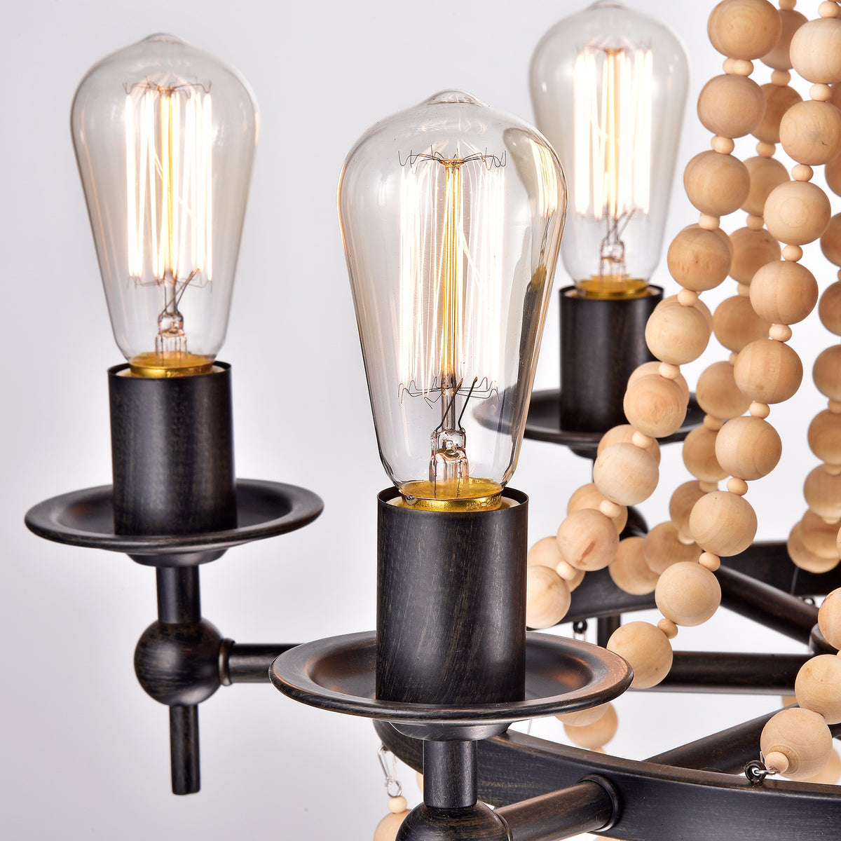 Akrita 6-Light Beaded Empire Chandelier