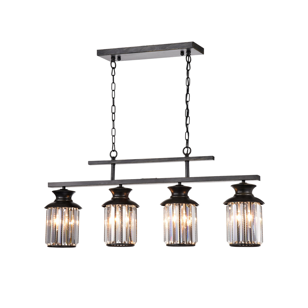 Livadi 4-Light Linear Chandelier