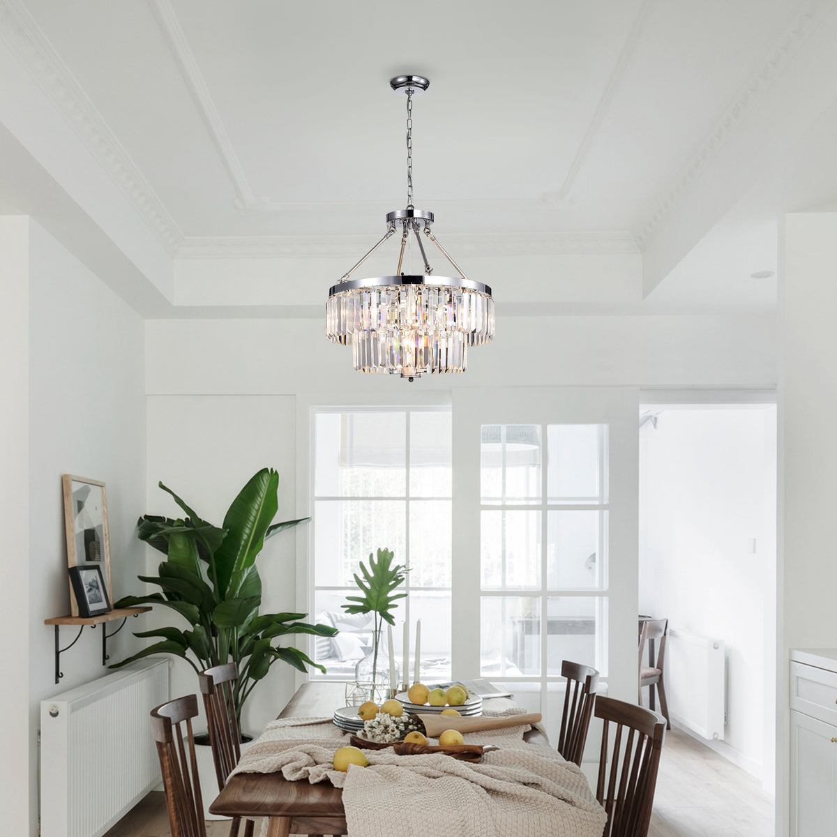 Muret 9-Light Chandelier - Chrome