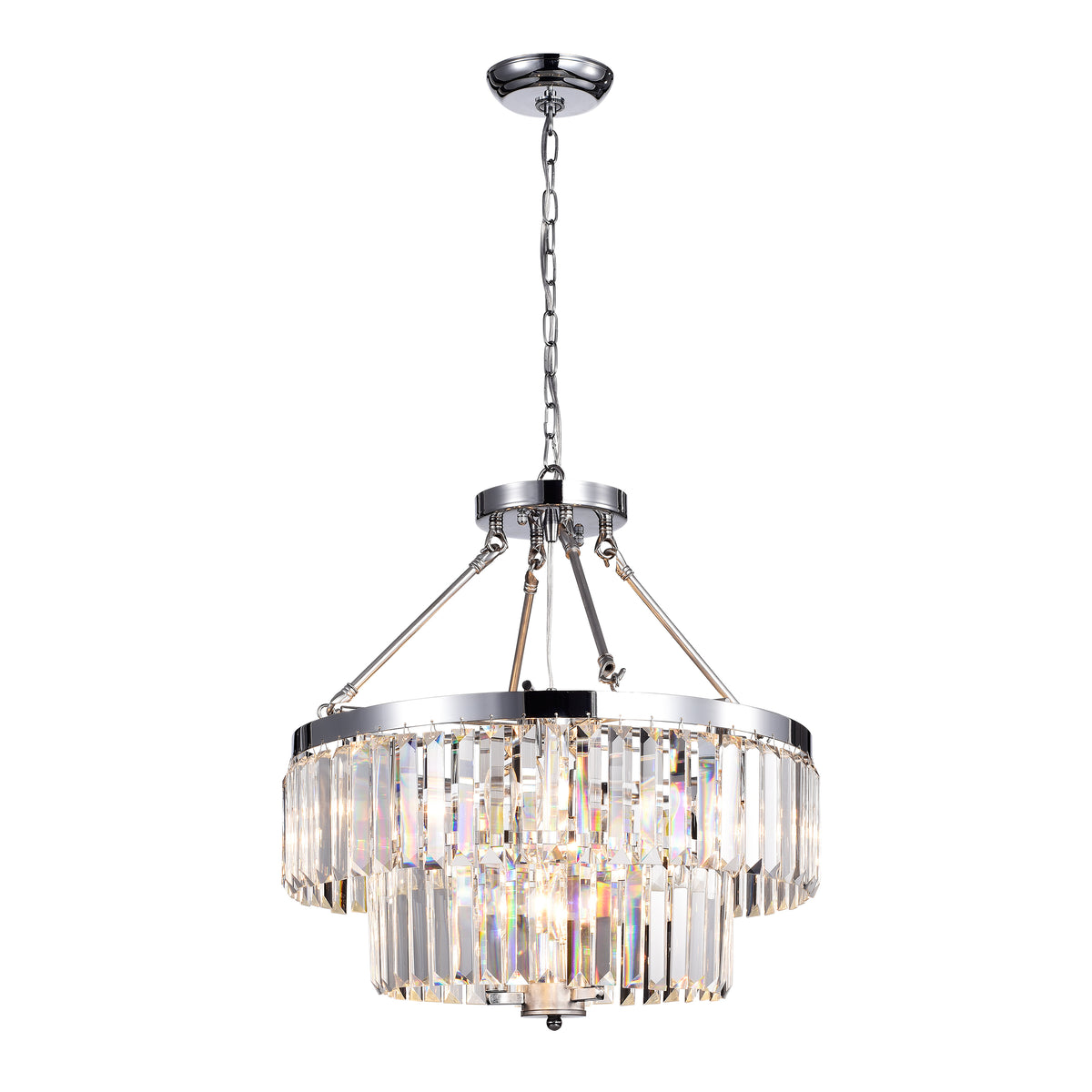 Muret 9-Light Chandelier - Chrome